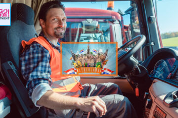 Truck driver in The Netherlands